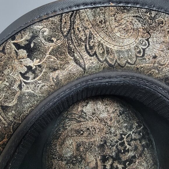 Suede Steampunk Top Hat by American Hat Makers - Steampunk Dapper - Medium - Picture 8 of 8